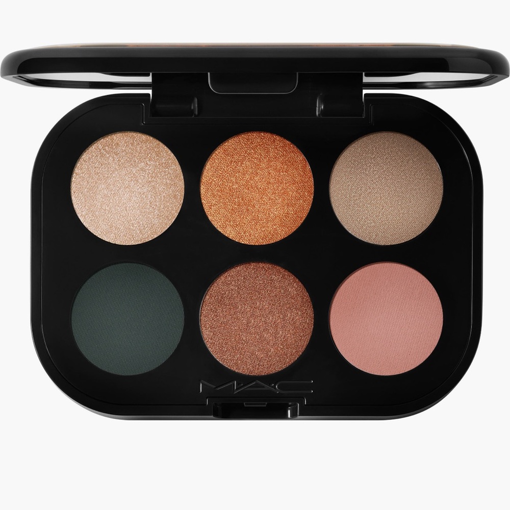 MAC Cosmetics connect in color 6-pan eyeshadow palette